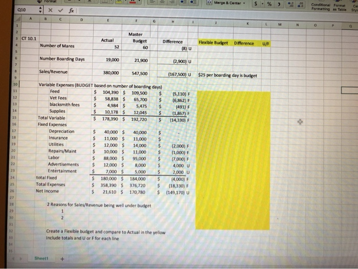  2 . Merge Center. $ % Q10 x Condo Format Formatting