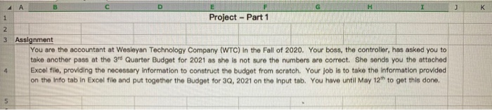 Please just answer the last part. The construct cash budget, budget income