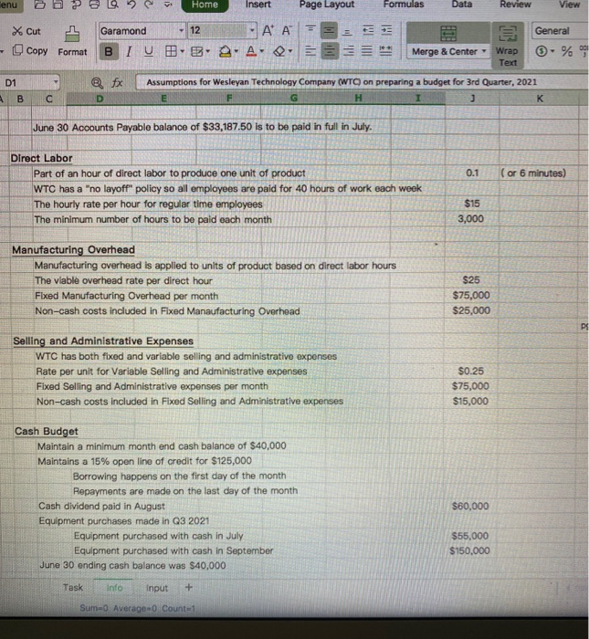 Project - Part 1 2 3 Assignment You are the accountant at