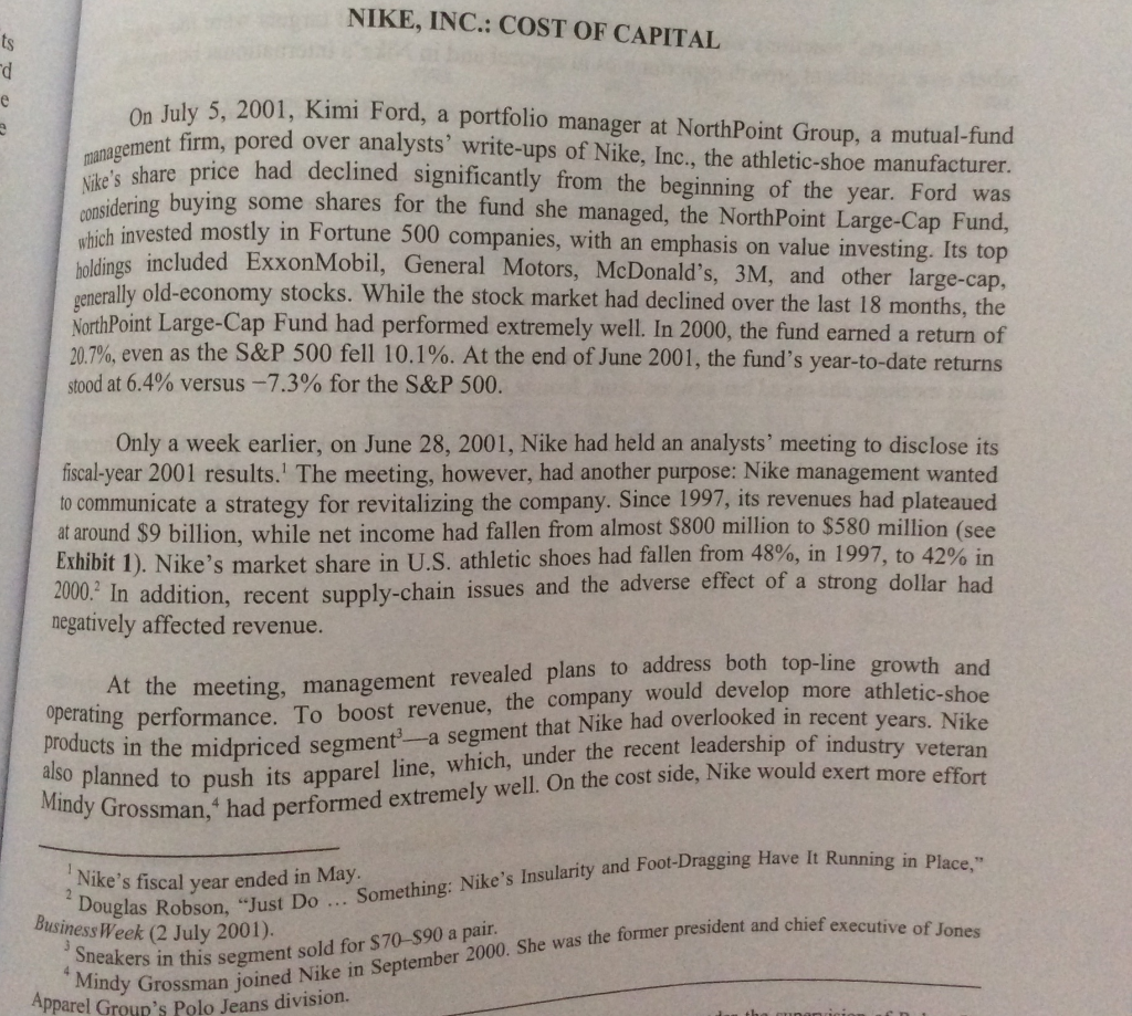  1. What is the WACC and why is it important to