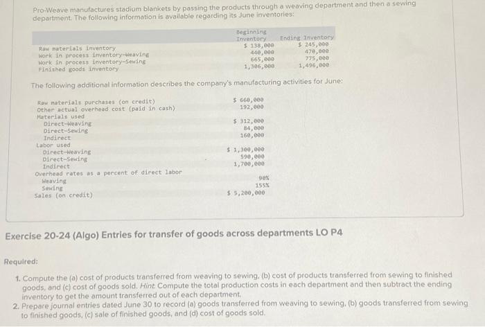 please answer the following based on FIFO method. Thank you in advance