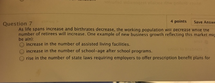  As life spans increase and birthrates decrease, the working population win