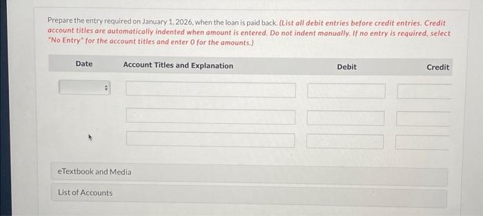 The money was borrowed on June 1,2025, and the note matures fanuary