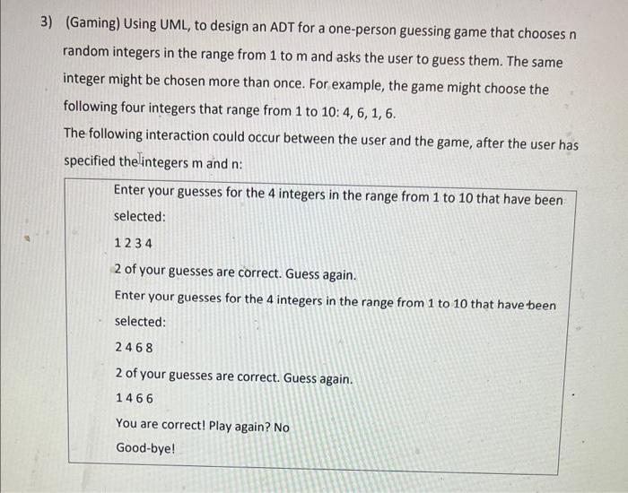  Need a UML diagram not the code If possible can you
