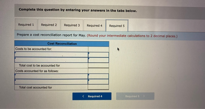 during May Pounds completed and transferred out Pounds in process, May 31;