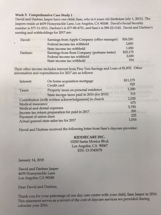 PLEASE HELP ME!!!!!! This is all the information given! Please HELP! Week