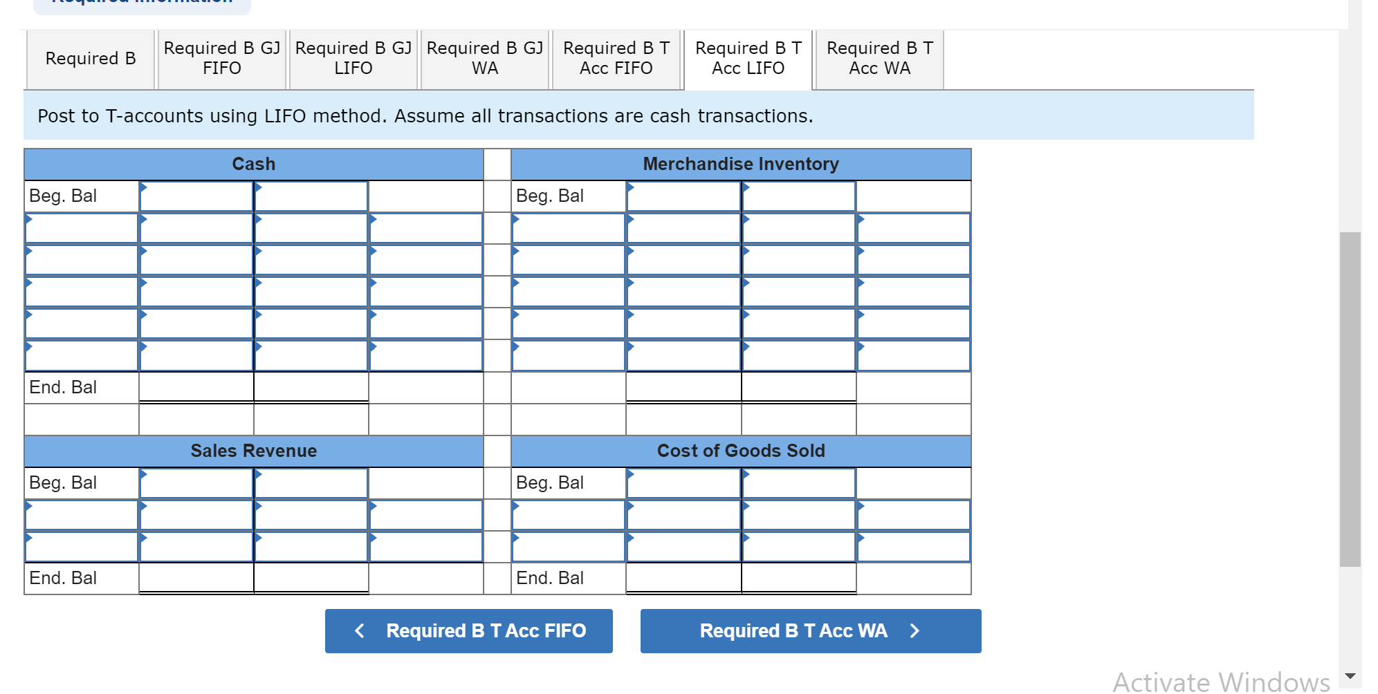 for T-shirts for Year 1, its first year of operations: Jan. 20