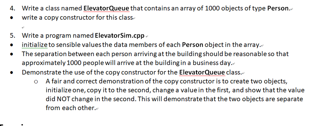 may be used to simulate the operation of an elevator in a