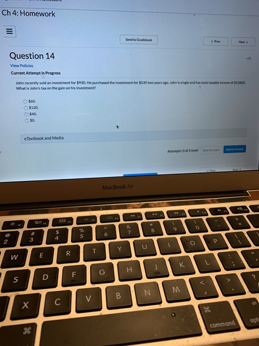  Ch 4: Homework L Send to Gradebook Prey Net Question 14