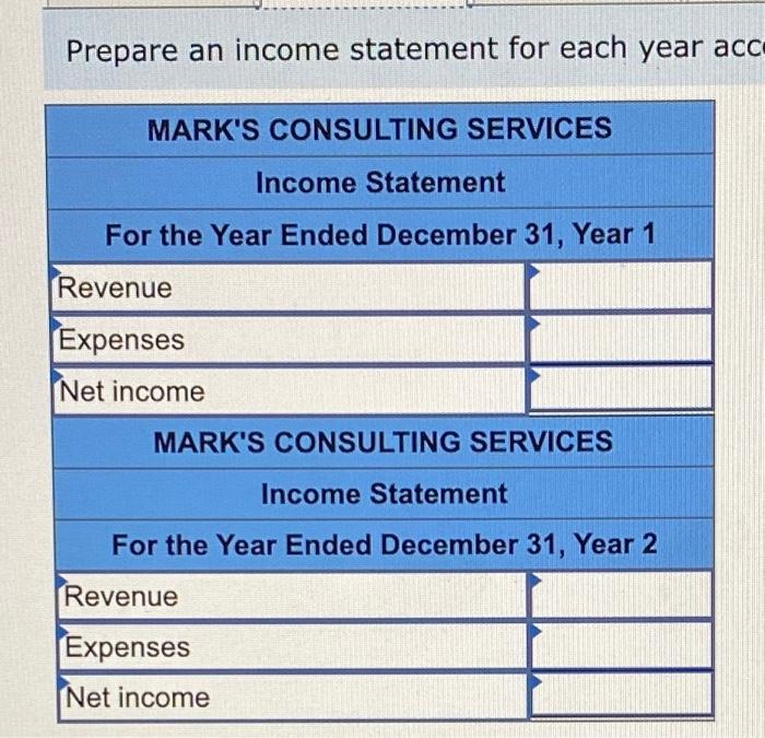 all transactions involve the receipt or payment of cash. Transactions for Year