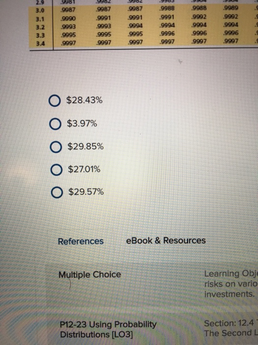 large-company stocks are normally distributed. The average annual return for large- company