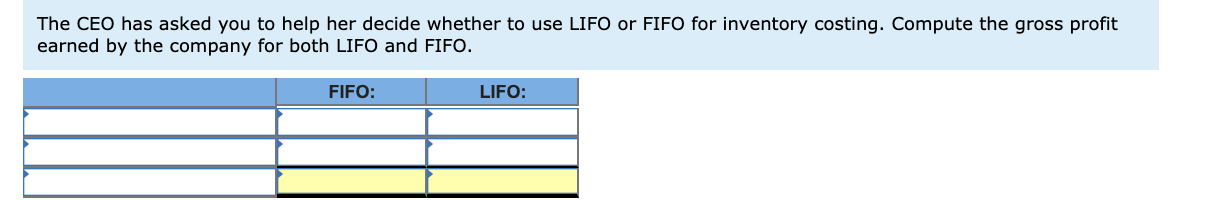 units/$85 = $35700 March 18 - Purchase - 120 units/$60 = $7200