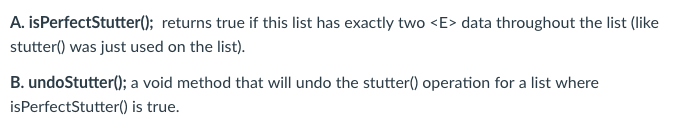 Submit LinkedList.java (Given below) with the added following methods: Further explanation: Exercises