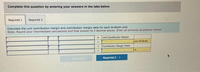 applies to the questions displayed below] Morning Dove Company manufactures one model