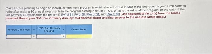 is she willing to pay for this investment? (PV of S1. EV