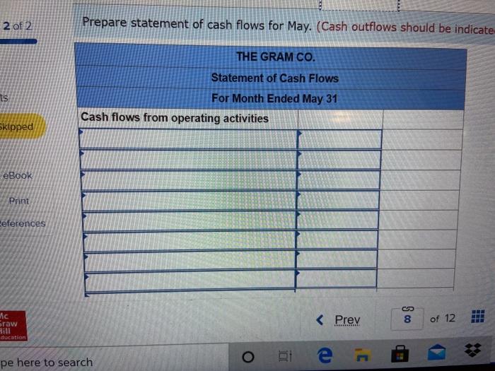 for its common stock. 1 The company rented a furnished office and