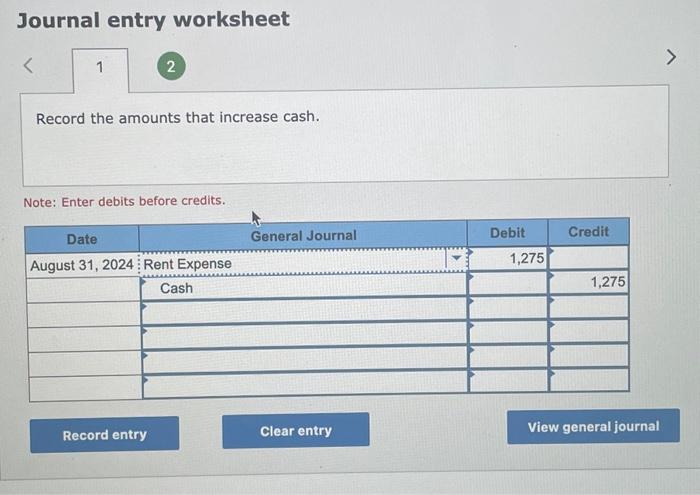 Calculate the balance of cash using a bank reconciliation (LO4-5) On August