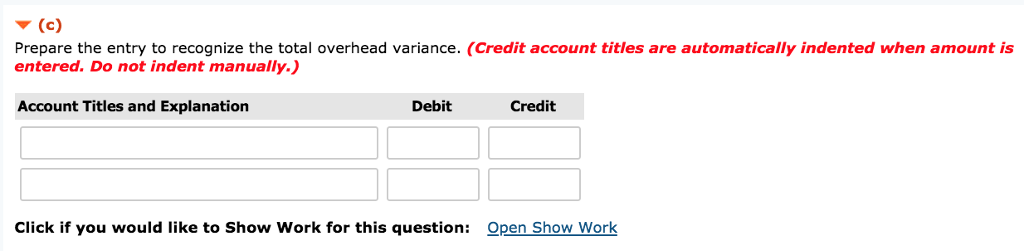The standard cost of one unit of Product B is as follows.