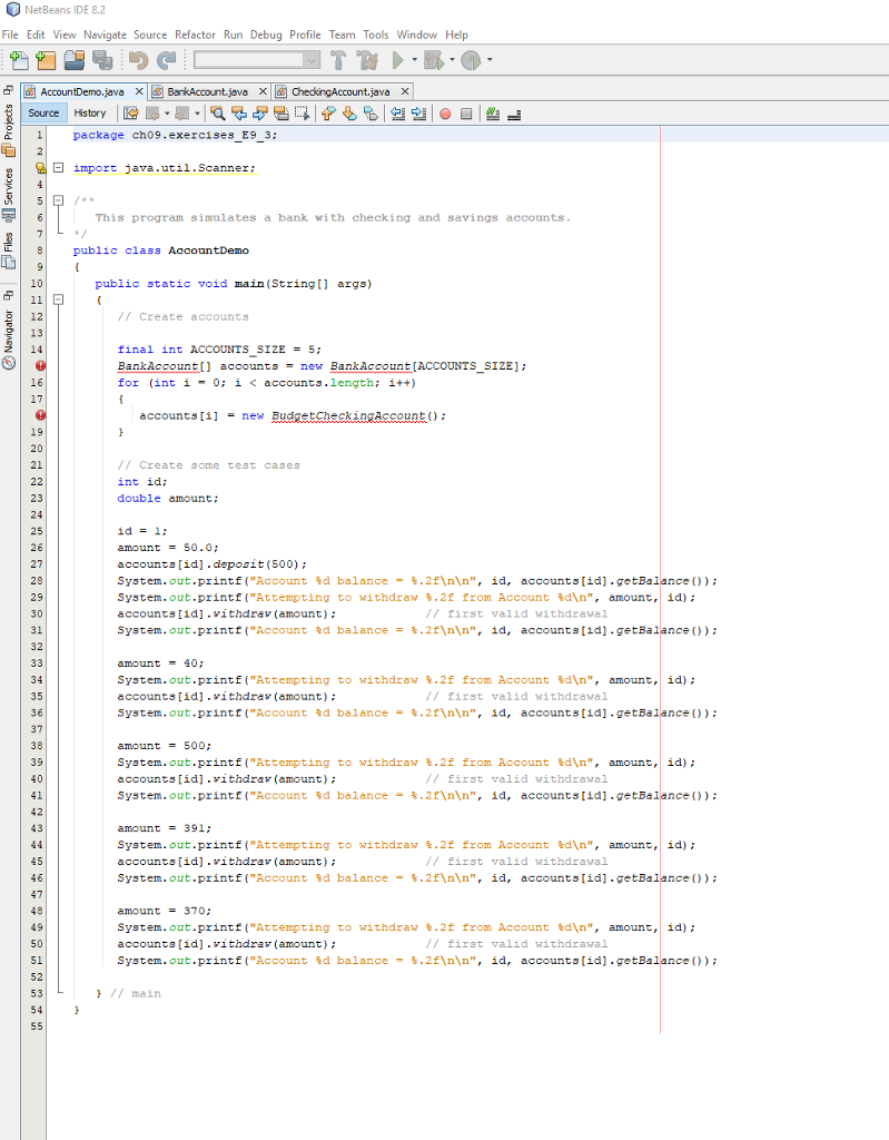 to turn in: A zip file containing ONLY 3 java source code.files