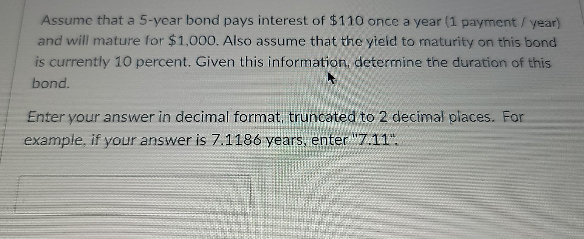 Need help with Finance Question, read it carefully and check your answer