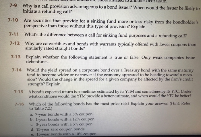  please dont answer U JUDrundleu i another debt issue. 7-9 Why