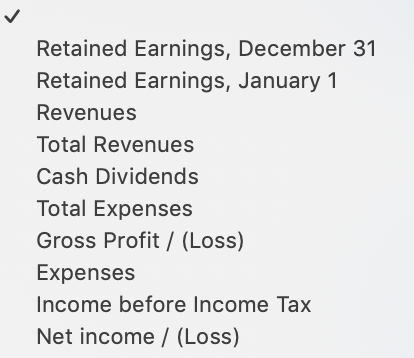 are in the third options. 165,000 PINA COLADA CORPORATION Trial Balance December