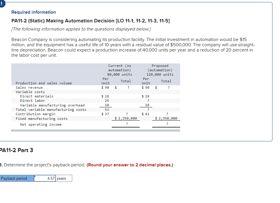Decision [LO 11-1, 11-2, 11-3, 11-5] [The following information applies to the