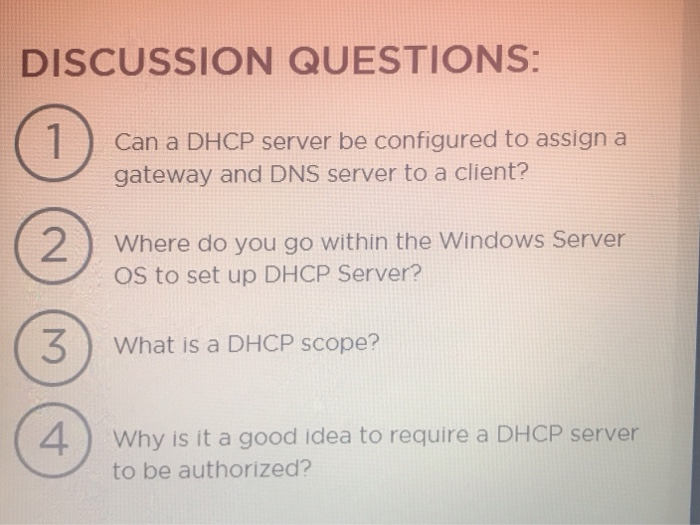 Control? R18, Describe the six categories of security controls. DISCUSSION QUESTIONS Can