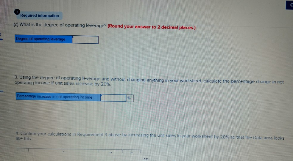 the text 2. Change all of the numbers in the data area