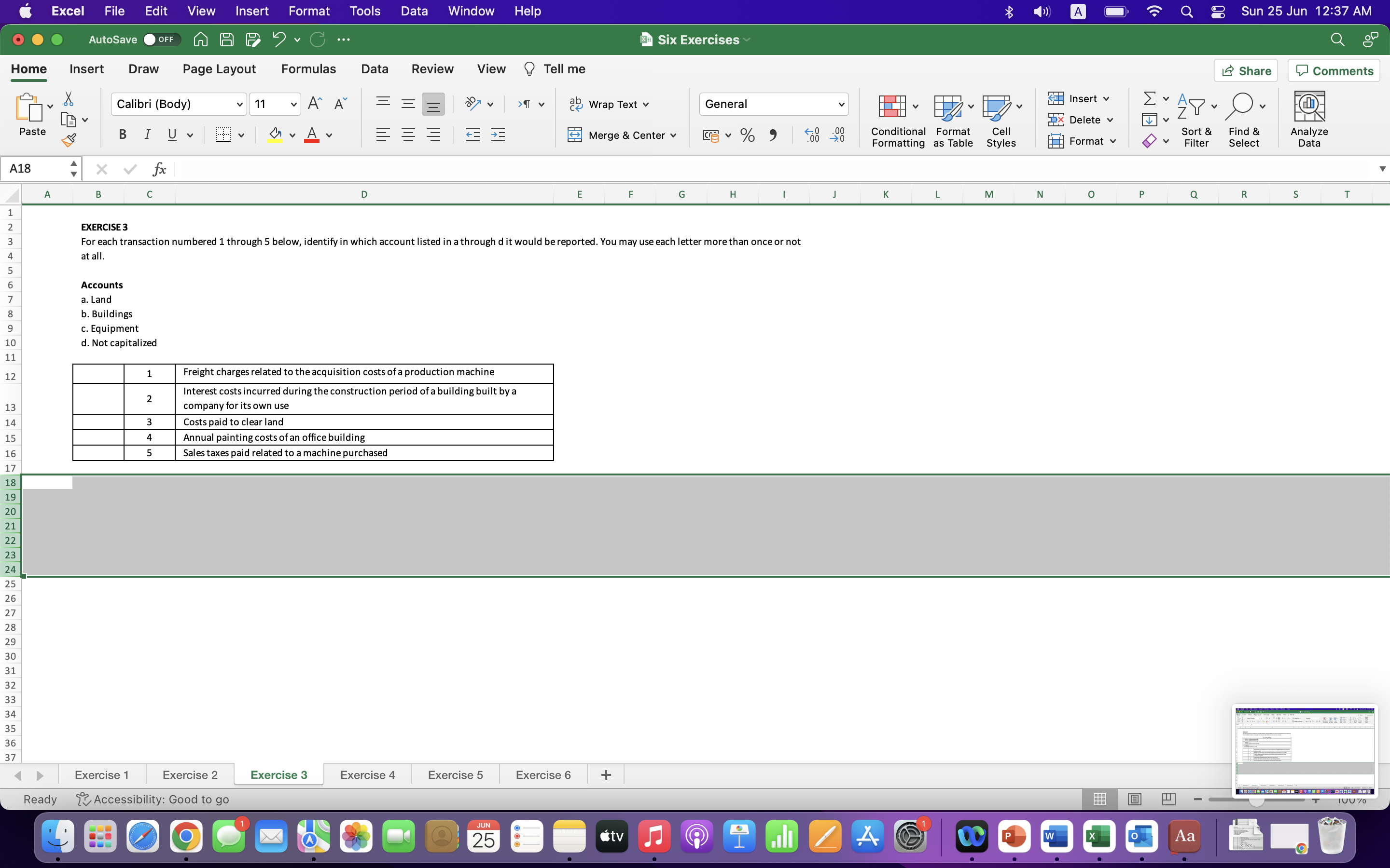 company's financial statements. You may use each letter more than once or