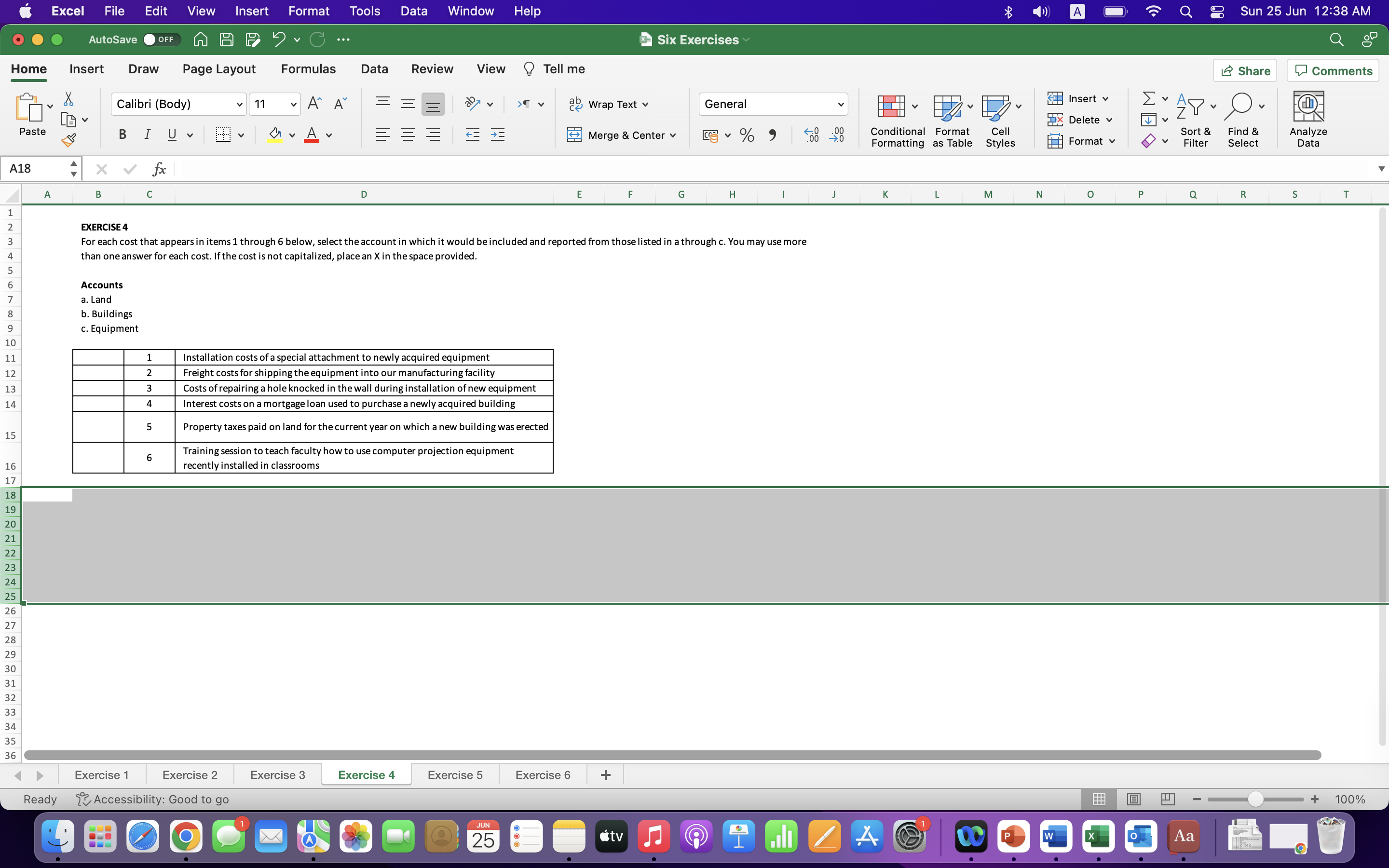 not at all. Reporting Sections of Financial Statements a. Balance sheet-property, plant,