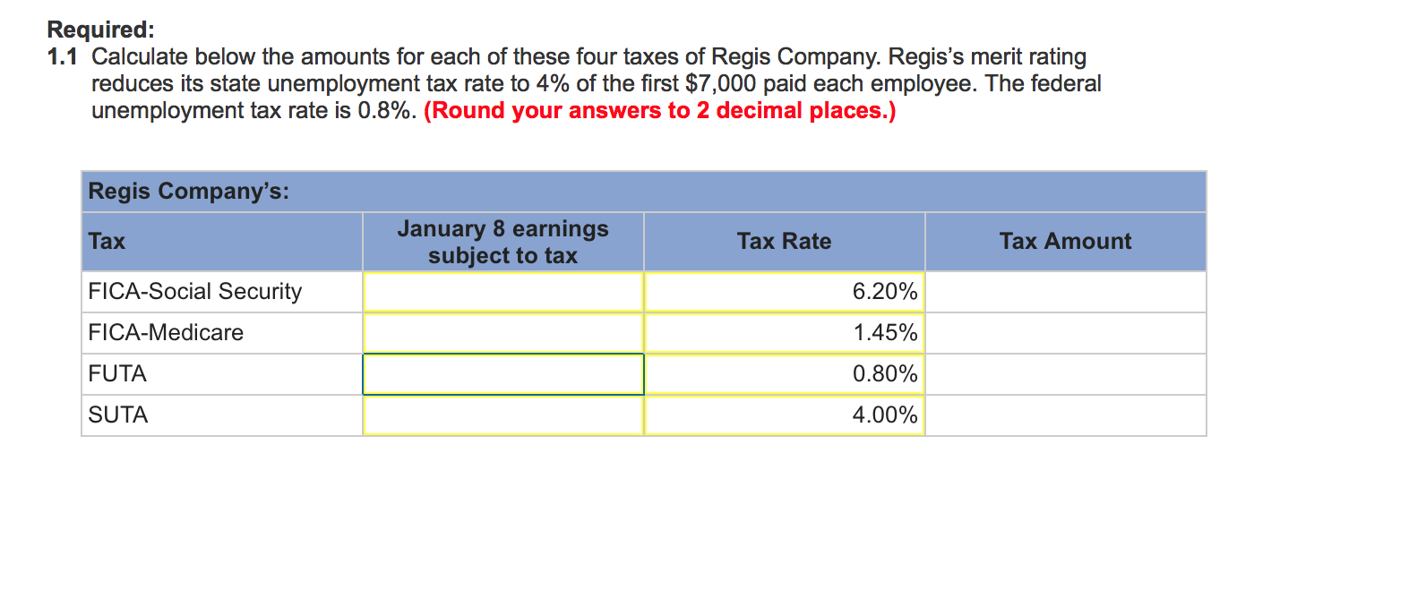Problem 11-3A Entries for payroll transactions LO P2, P3 PLEASE HELP! On