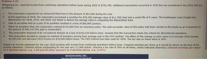 of $793,700. Additional transactions occurring in 2020 but not considered in the