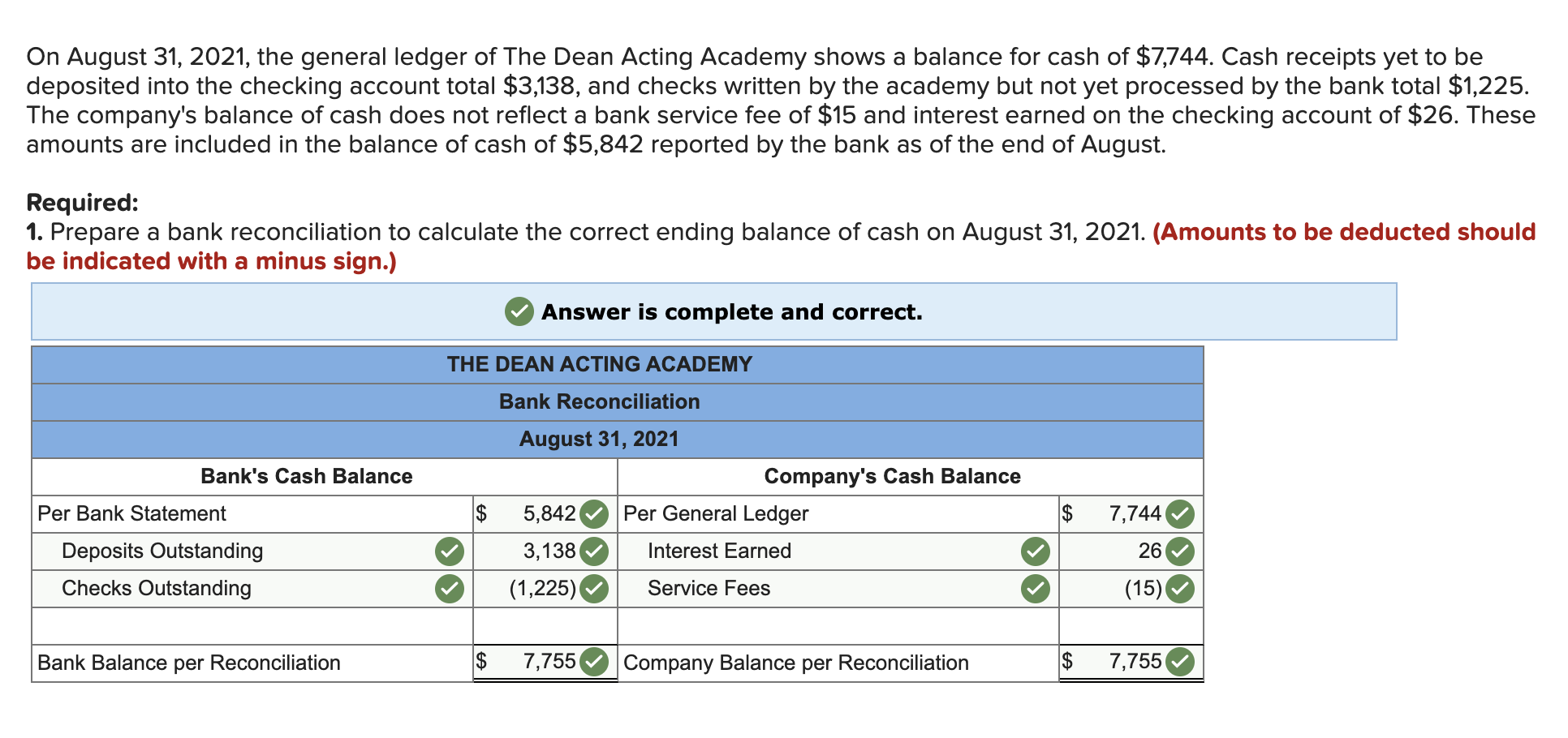 how to solve the problem 2? On August 31, 2021, the