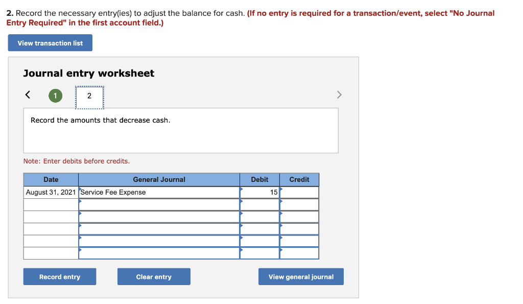 total $3,138, and checks written by the academy but not yet processed
