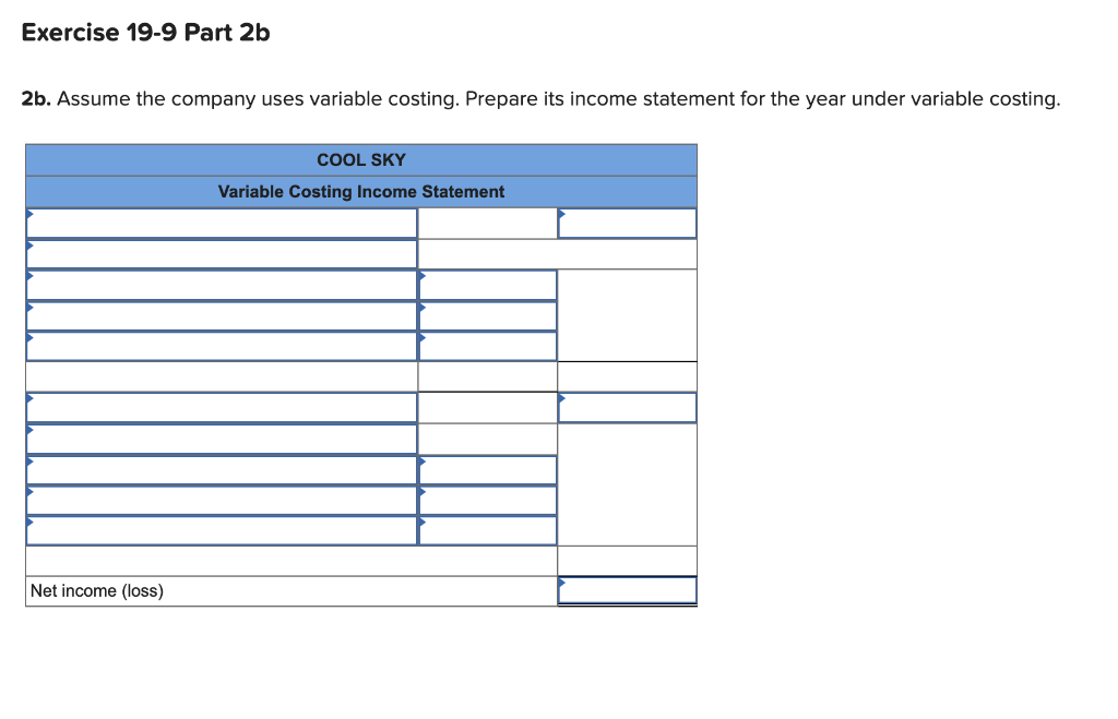 its first year of operations. During this first year, the company produced