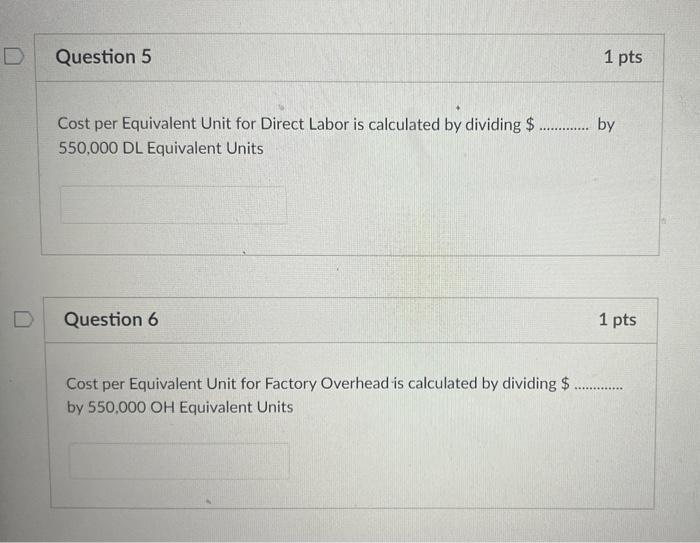 completing this lab: (1) Weighted-average method. (2) Ending work in process was