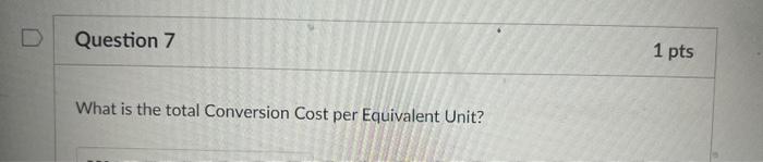 80% complete with respect to material. (3) Ending work in process was