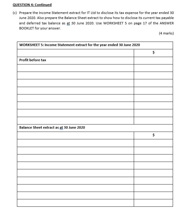 Sales revenue Less Expenses Administration and salary expense Doubtful debts expense Long