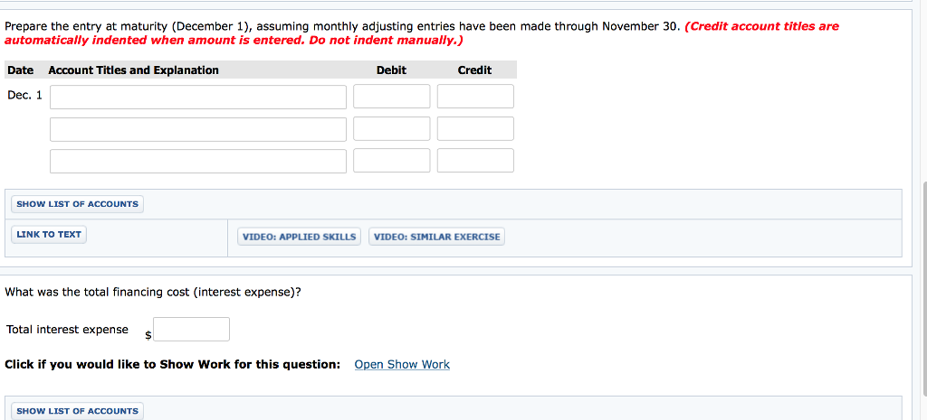 Sunland Company Ltd. borrows $56,000 from Acme Bank on a 6-month, $56,000,