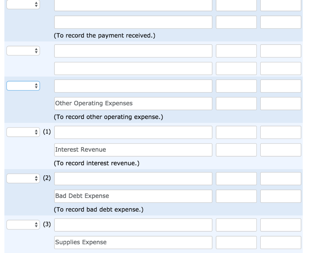 for doubtful accounts Inventory Blue Spruce Corp. Balance Sheet December 31, 2019