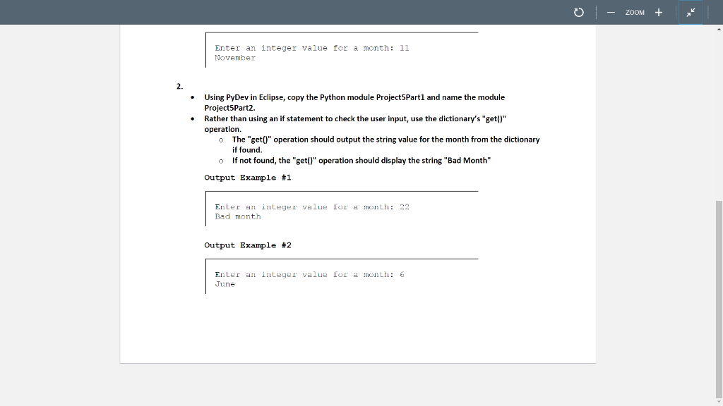that accepts an integer value as input from the user. This integer