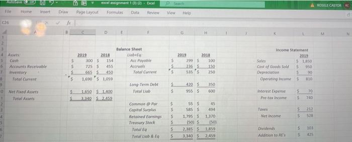 Assets (FCF), Cash Flow to Creditors, and Cash Flow to Shareholders for