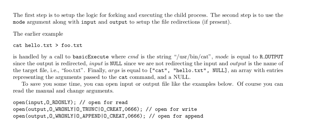 #define _MSHELL_H_ #define R_NONE 0 /* No redirections */ #define R_INPUT 1