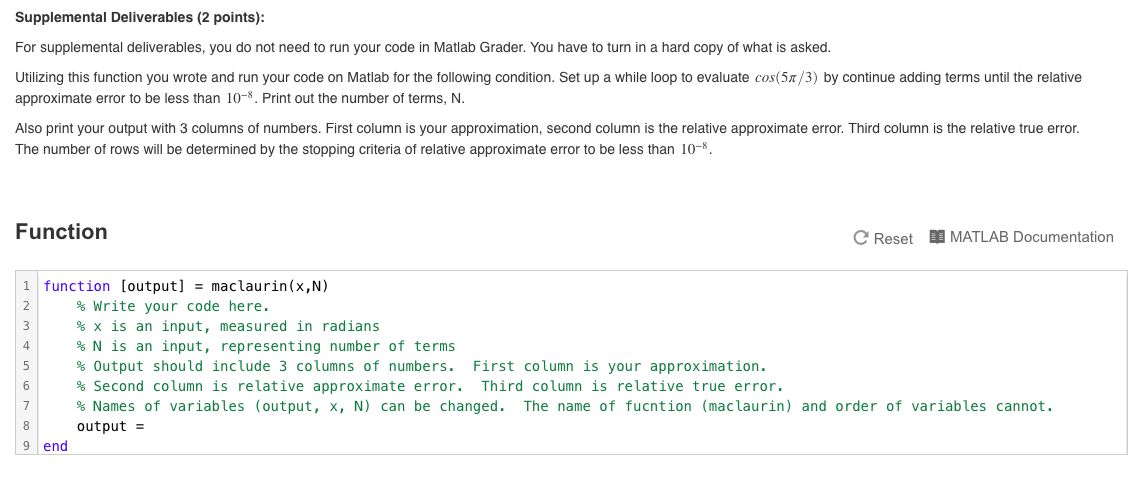 I am terrible at these, and I figure I have to generate