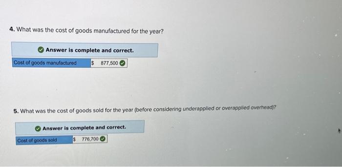 during the year? 2. How much of the materials in requirement 1