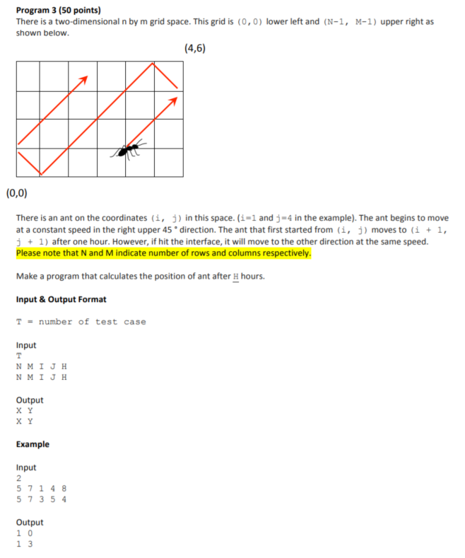*JAVA Program* Please provide output example to ensure it works. Thank you