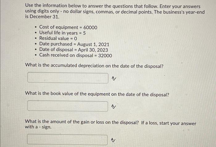 hello! No explanation needed please answer ASAP :) Use the information below