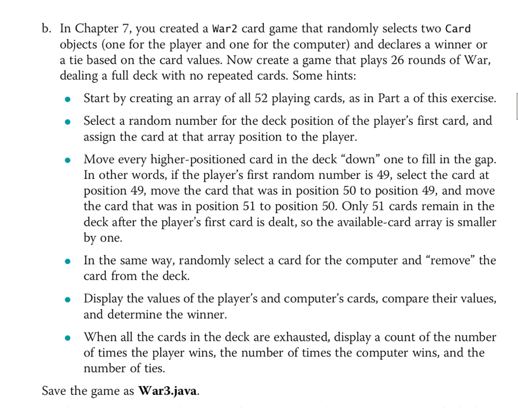 Please answer using editable code... b. In Chapter 7, you created a