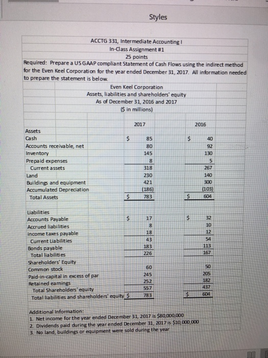 number Name(s) (Each group only need to submit one completed in-class exercise.